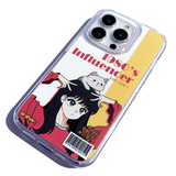1980's インフルエンサーゲルハードフォンケース