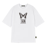 ホーリーバタフライオーバーフィット半袖Tシャツ_WHITE