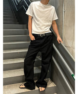 [S/S] ワイドロングブーツカットパンツ(2color)