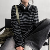 Streaming Basic Long-Sleeved Round Knitwear