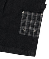 BERMUDA CHECK POCKET DENIM SHORT