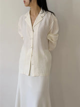 Camilla Open Neck Loose Fit Shirt