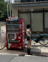 リボンポルカドットホルターネックノースリーブ