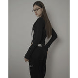 COTTON CANDY PANTS-BLACK