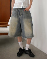 Maha Carpenter Bermuda Denim Pants