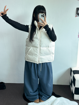 FLEECE🔥HEATER🔥BALLOON WIDE LONG PANTS💚💙💛🩶 7COLOR