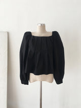 Piano puff blouse