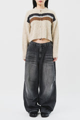 Slab Snap Balloon Denim (2color)