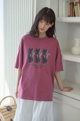 26SS★ Ghosty Cats Short Sleeve Tee