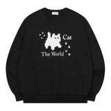 Cat Save The World ピクセルアートMTM (2Color)