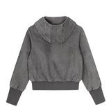 [26SS] ルアン クロス エンブロイダリーフーディー ジップアップ