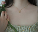 【MADE】 Butterfly signet necklace