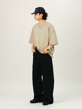 FF ワイドセルビッチデニムパンツ FF