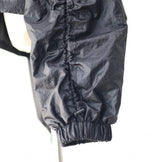 Oban shirring pocket string overfit windbreaker