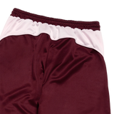 25SS ONE POINT LOGO COLORING WIDE TRACK PANTS BURGUNDY