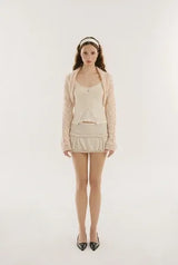 Jam balloon skirt - beige