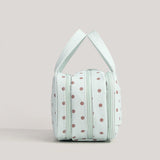 Green Mint Dot Travel Pouch Bag