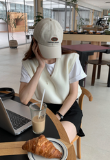 [Lè made/7,000 Sold] ルメイド ベーシック Vネック ベスト