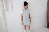 チェックボタンドレス /white