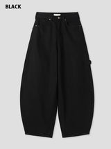 ASHER CURVED CARPENTER PANTS (3C)