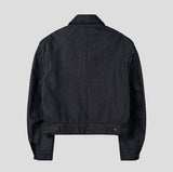 Chase Herringbone Denim Jacket