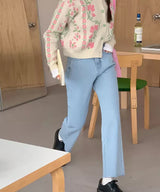 ソリッドデニムパンツ