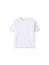 フォールドクロップロールアップ半袖Tシャツ