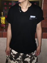 ヴィンテージ Vネック ショートスリーブ Tシャツ (3c)