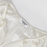 BOHEMIAN VOLUME BLOUSE  (Cream)