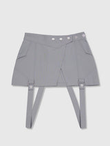 Ghost In The Shell Convertible Skirts (Grey)