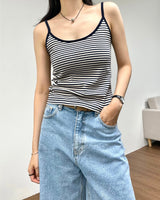 Fruity Stripe Sleeveless Top 4C