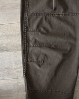 MP WASHED CURVED PANTS BR
