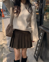 テナプリテッドミニスカート(with inner pants)