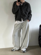 [Unisex] キャッシュモヘアクロップカーディガン(2color)
