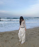 seasalt unoff frill sheer bl