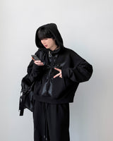 Holinness Crop Setup Hoodie