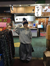 ダブルサイドフリースアノラック