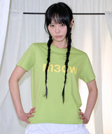 M3OW スリムTシャツ - グリーン