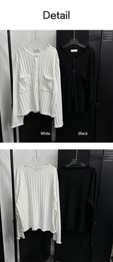 [F/W] Tassel cutting shirts jacket(2color)
