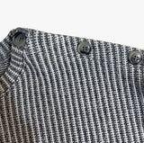 Uke ショルダーヘンリーネックマッスルフィットハーフニット