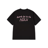 26SSカーシブ ロゴ ショートスリーブ Tシャツ