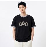 エッセンシャルスタンダード半袖リンガーTシャツ 3GEAR ブラック