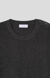 [S/S] Shoulder button half knit(4color)