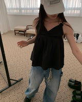 Ribbon blouse top