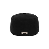 Leaf Chain VZ Monogram Pillbox Cap / Black