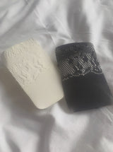 yuyuni lace garter stocking (black)