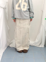 Numbering loose sweatshirt