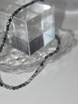 iolite gemstone choker