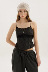 Darling corset top - black