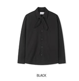 Luke Ribbon Tie Over Fit Shirt
